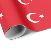 Türkische Flagge Geschenkpapier (Rolleneckpunkt)
