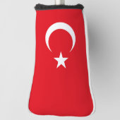 Türkische Flagge Golf Headcover (Rotieren 90)