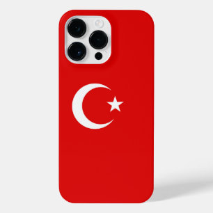 Türkische Flagge iPhone 14 Pro Max Hülle