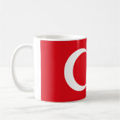 Türkische Flagge Kaffeetasse (Links)