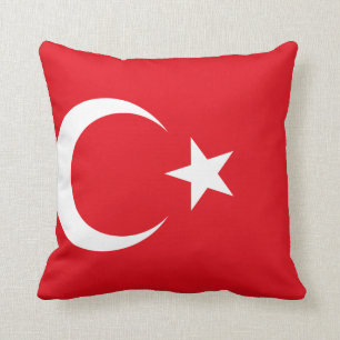 Türkische Flagge Kissen