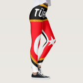 Türkische Flagge Leggings (Rechts)
