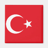 Türkische Flagge Magnet (Vorne)