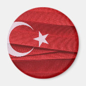 Türkische Flagge Magnet (Vorne)