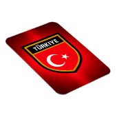 Türkische Flagge Magnet (Rechte Seite)