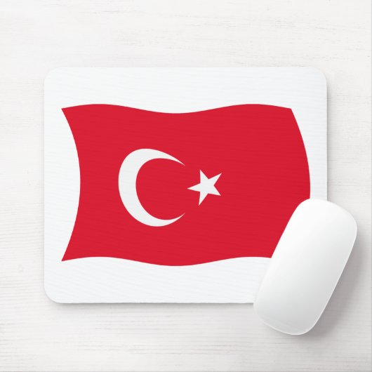 Türkische Flagge Mousepad (Mit Mouse)