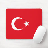 Türkische Flagge Mousepad (Mit Mouse)