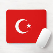 Türkische Flagge Mousepad (Mit Mouse)