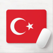 Türkische Flagge Mousepad (Mit Mouse)