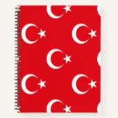 Türkische Flagge Notizblock (Vorderseite)