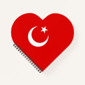Türkische Flagge Notizblock (Vorderseite)