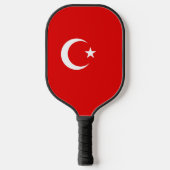 Türkische Flagge Pickleball Schläger (Vorderseite)