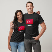 Türkische Flagge Pullover (Unisex)