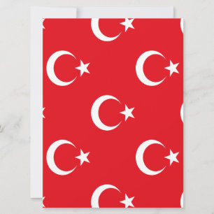 Türkische Flagge Save The Date