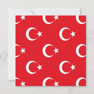 Türkische Flagge Save The Date
