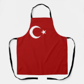 Türkische Flagge Schürze (Vorderseite)