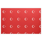 Türkische Flagge Stoff (Fat Quarter (45,7 x 55,9 cm))