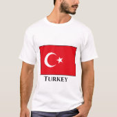 Türkische Flagge T-Shirt (Vorderseite)