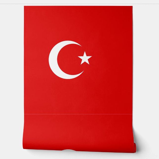 Türkische Flagge Tapete (Abrollen)