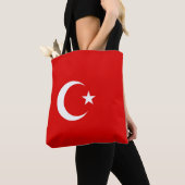 Türkische Flagge Tasche (Von Nahem)