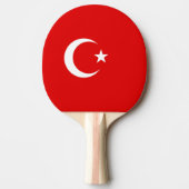 Türkische Flagge Tischtennis Schläger (Vorderseite)