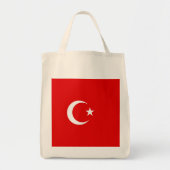 Türkische Flagge Tragetasche (Vorne)