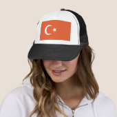 Türkische Flagge Truckerkappe (Beispiel)