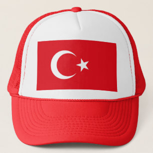 Türkische Flagge Truckerkappe