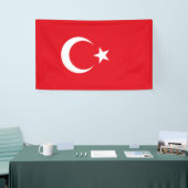 Türkische Flagge (Türkei) Banner (Messeveranstaltung)