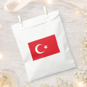 Türkische Flagge (Türkei) Geschenktütchen (Ausgeschnitten)