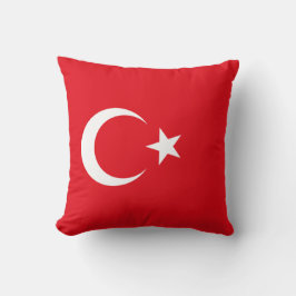 Türkische Flagge (Türkei) Kissen