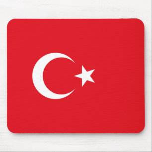 Türkische Flagge (Türkei) Mousepad