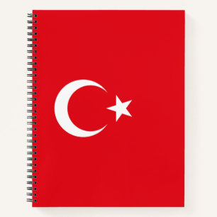 Türkische Flagge (Türkei) Notizblock