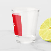Türkische Flagge (Türkei) Schnapsglas (Rechts)