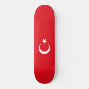 Türkische Flagge (Türkei) Skateboard