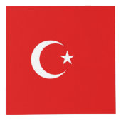 Türkische Flagge Würfel (Rechts)