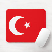 Türkische Flaggen-T - Shirts und Geschenke Mousepad (Mit Mouse)