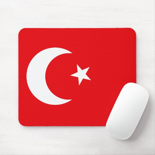 Türkische Flaggen-T - Shirts und Geschenke Mousepad (Mit Mouse)