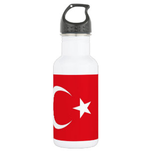 Türkische Flasche für die Freiheit der Flagge Trinkflasche