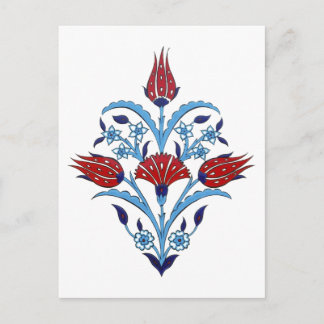 Türkische Fliese Postkarte
