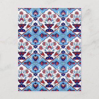 Türkische Fliese Postkarte