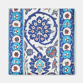 Türkische Fliesen Magnet (Vorne)