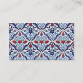 Türkische Fliesenindustrie Visitenkarte (Rückseite)