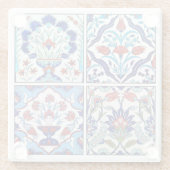 Türkische Fliesenkollektion Glasuntersetzer (Rückseite)