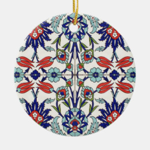 Türkische Fliesenschmuck Keramik Ornament