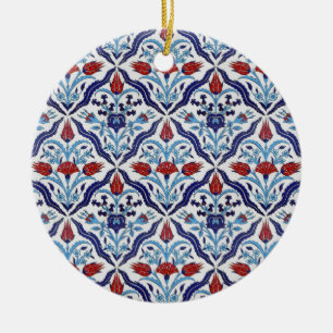 Türkische Fliesenschmuck Keramik Ornament