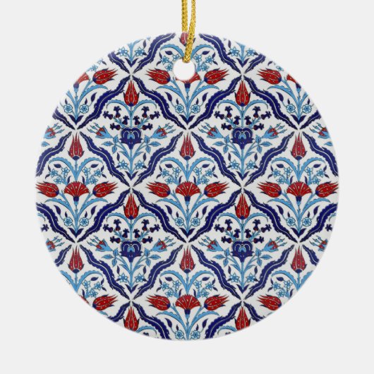 Türkische Fliesenschmuck Keramik Ornament (Vorne)