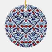 Türkische Fliesenschmuck Keramik Ornament (Hinten)