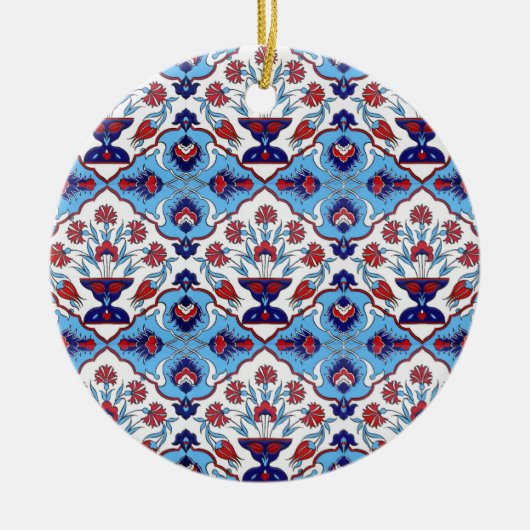 Türkische Fliesenschmuck Keramik Ornament (Vorne)