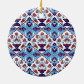 Türkische Fliesenschmuck Keramik Ornament (Hinten)
